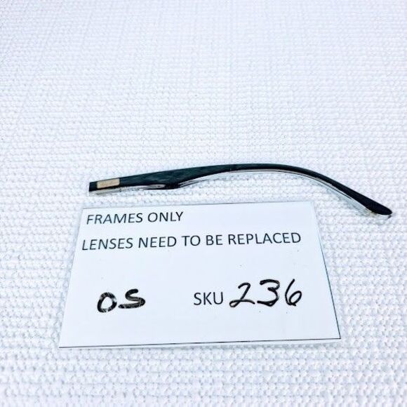 Ray-Ban RB 5206 2034 Eyeglasses Left Temple Arm Replacement Black 52-18-140 - Picture 4 of 4